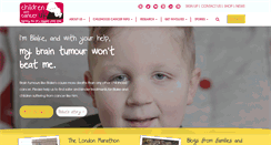 Desktop Screenshot of childrenwithcancer.org.uk